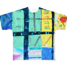 hirakoARTのシャーマニック フルグラフィックTシャツ