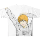 SEVEN COLORS FINAL STOREの【フルグラフィック】ななみちゃん(スウェット) All-Over Print T-Shirt