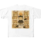 wabi_sabi利休庵の🐾天正遣欧少年使節🐾 All-Over Print T-Shirt