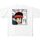 lovegannenの労働組合 フルグラフィックTシャツ