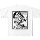 Ａ’ｚｗｏｒｋＳの黒龍 All-Over Print T-Shirt