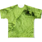 poniiの緑 フルグラフィックTシャツ