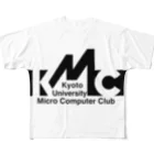 辛子明太子のKMC 京大マイコンクラブ(黒ロゴ) All-Over Print T-Shirt