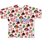 れなしやの和菓子妖怪★総柄 All-Over Print T-Shirt