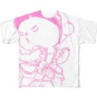 Yukiの黄色いヤツのめいどあー All-Over Print T-Shirt