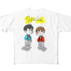 👾のよ15 All-Over Print T-Shirt