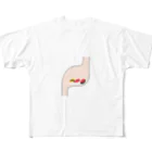 ざわ屋の今朝寿司を食べた人 All-Over Print T-Shirt