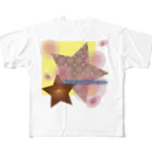 キャッツハンド：suzuriショップのEnjoy every day looking for excitement. All-Over Print T-Shirt