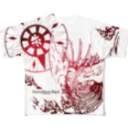 HERP MODA by ヤマモトナオキの朱雀 All-Over Print T-Shirt