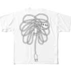 ねんねのUSB-rib All-Over Print T-Shirt