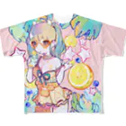 きあとのHoney glasses+. All-Over Print T-Shirt