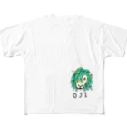 tsuchiyashiのドレッドアニマル フルグラフィックTシャツ