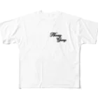 kskygのhennygang ロゴ フルグラフィックTシャツ