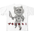 渓流クソリプ雑コランドのかゎぃぃ招き猫 フルグラフィックTシャツ