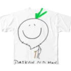 SHIMSHIMPANのだいこんじじぃ All-Over Print T-Shirt