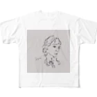 ____m.styleのアンニュイgirl All-Over Print T-Shirt