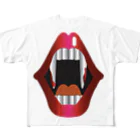 art_charachikiのきゅうけつき All-Over Print T-Shirt