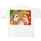 SHIRU-SHIの木と姫 All-Over Print T-Shirt