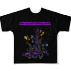 GroPopCandyの棄てられた信仰心（ブラック） All-Over Print T-Shirt