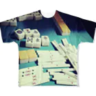 ニブイチ屋の捲りトップ フルグラフィックTシャツ