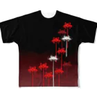 こ☽*の彼岸花ビックシャツ２ All-Over Print T-Shirt