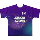 tottoの【販売済み】境川フリー／14番 All-Over Print T-Shirt