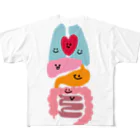 きままNIESの臓器だZOU（顔アリ版） フルグラフィックTシャツ