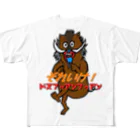 渓流クソリプ雑コランドの猪突猛進ドスプゥアンプゥアン All-Over Print T-Shirt