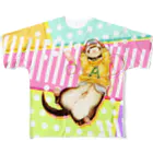 いちごだわし🐹のあんずとmusic♪ フルグラフィックTシャツ