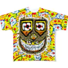 横岑竜之(よこみねたつゆき)のHappyMonster♥♥♥ フルグラフィックTシャツ