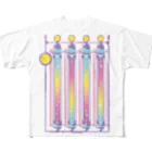 Cɐkeccooのスチームパンク★燃料タンク-パステル All-Over Print T-Shirt