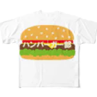 Acchi's Roomのハンバーガー部 All-Over Print T-Shirt