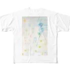 アートショップ molkoraのawairo music フルグラフィックTシャツ