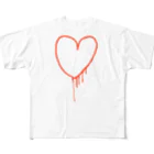 村上裕 daily work 燃料 裸の特異点 素人のmy heart All-Over Print T-Shirt