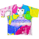 なで肩うさぎの美香堂のあかりを消して All-Over Print T-Shirt