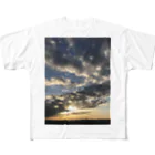 そらいろもようのある霜月の夕暮れ フルグラフィックTシャツ