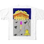 A-craftのねこおじょうさま All-Over Print T-Shirt