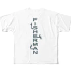 ryoheitatsunokiのFISHERMANシリーズ フルグラフィックTシャツ