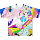 なで肩うさぎの美香堂の思春期ガール All-Over Print T-Shirt