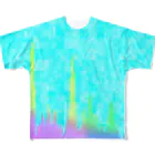 みんく工房のオーディオスペクトラムTシャツ All-Over Print T-Shirt