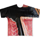 I LOVE OKINAWAのI LOVE アグー豚 フルグラフィックTシャツ