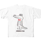 久保誠二郎　オフィシャルグッズのクロコダイルマン All-Over Print T-Shirt