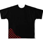 AnotherCreativeAreaの七宝片（七宝片） All-Over Print T-Shirt