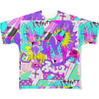 twosのドッカ〜ンTシャツ(L・XL) All-Over Print T-Shirt