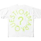 QUESTIONMARKのQUESTION MARK フルグラフィックTシャツ