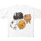 Lichtmuhleのキャメルちゃん、ぷーちゃん、エルザちゃん、アスタちゃん All-Over Print T-Shirt