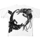 is Bの陰陽龍（yin‐yang dragon/インヤンドラゴン）（部分） All-Over Print T-Shirt