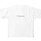 ワヲンのショップの5人に1人の逸材のTシャツ All-Over Print T-Shirt