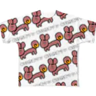 MugiMoguの社畜なりすくん( '༥'  ) やかましいver. All-Over Print T-Shirt