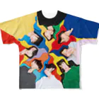 東京塩麹 Official Goods StoreのWHO THEY ARE All-Over Print T-Shirt